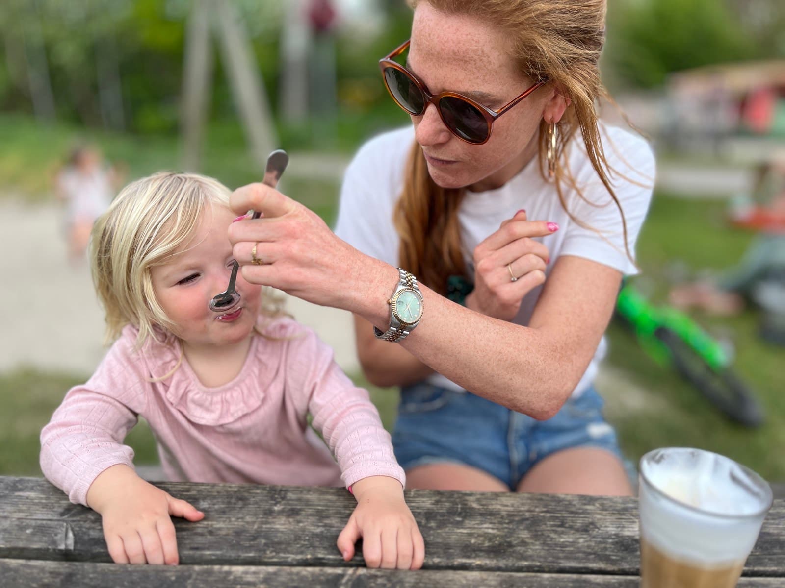 Thecla met haar dochter